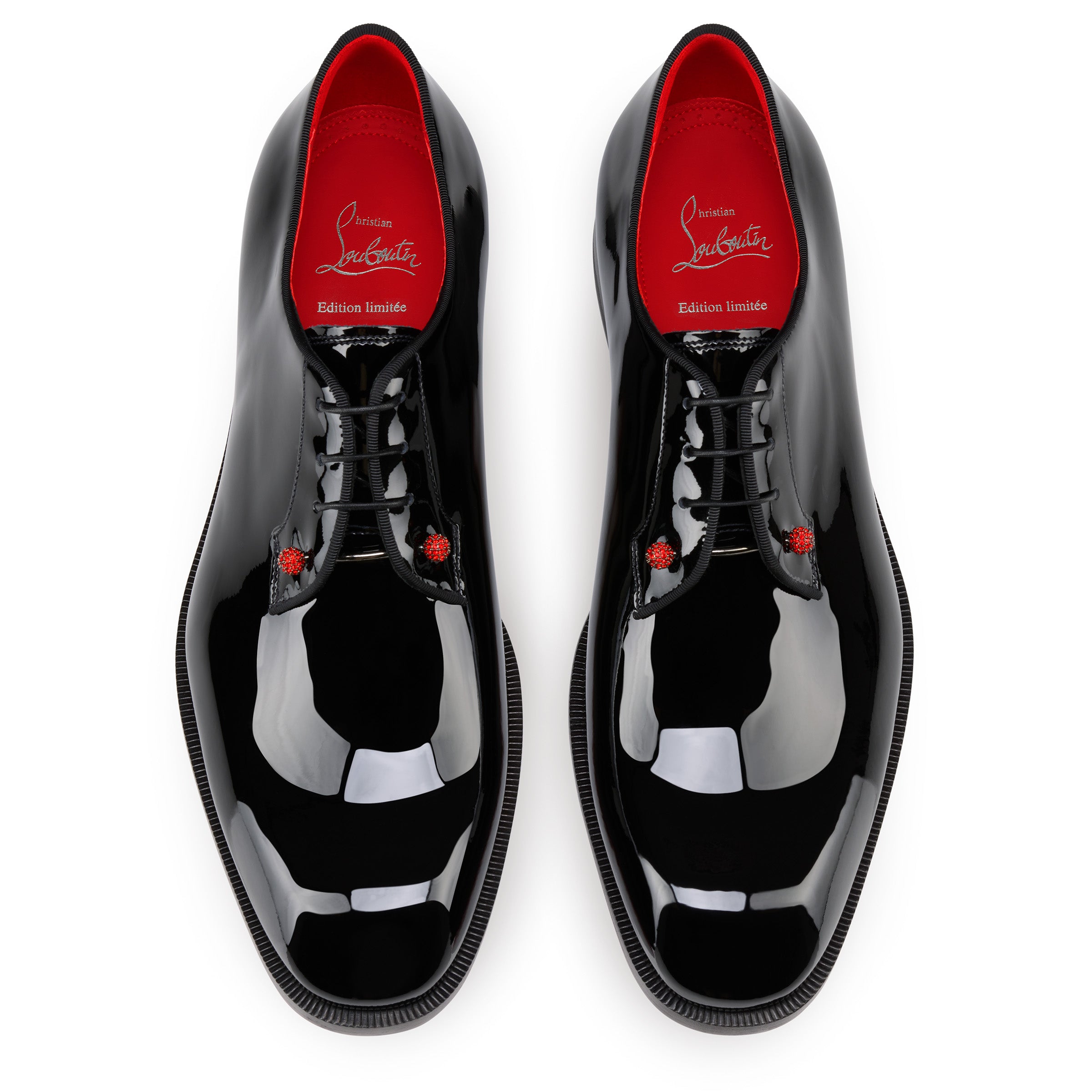 Christian Louboutin Chambeliss Night Strass Max Men Shoes | Color Black