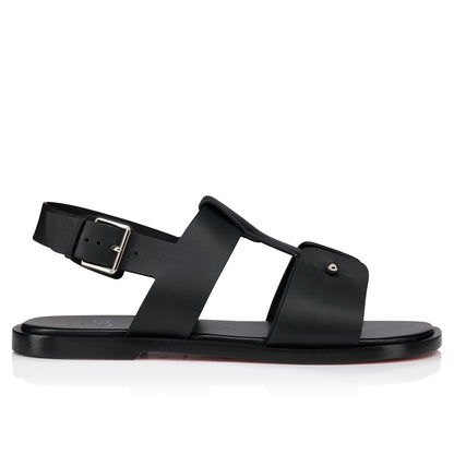 Christian Louboutin Chambeliss Sandal Men Shoes | Color Black