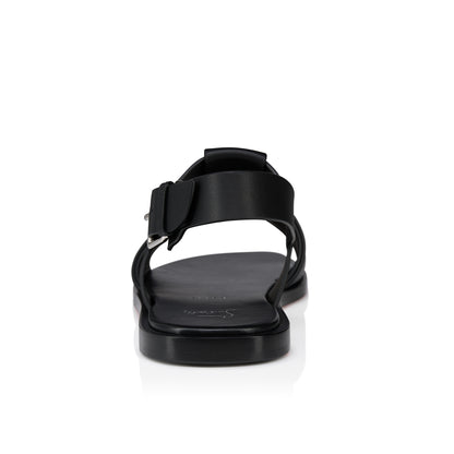 Christian Louboutin Chambeliss Sandal Men Shoes | Color Black