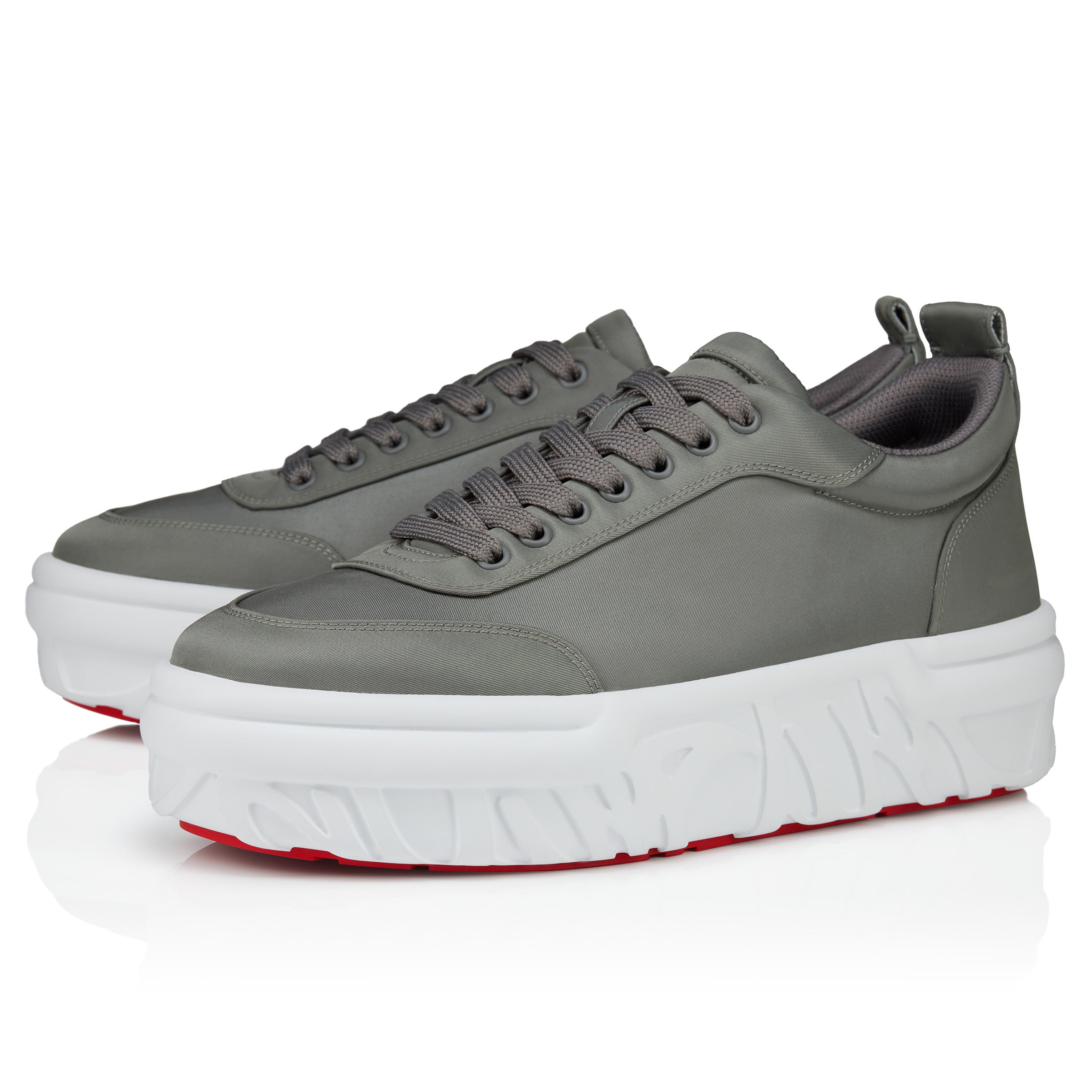 Christian Louboutin Choukario Men Shoes | Color Grey