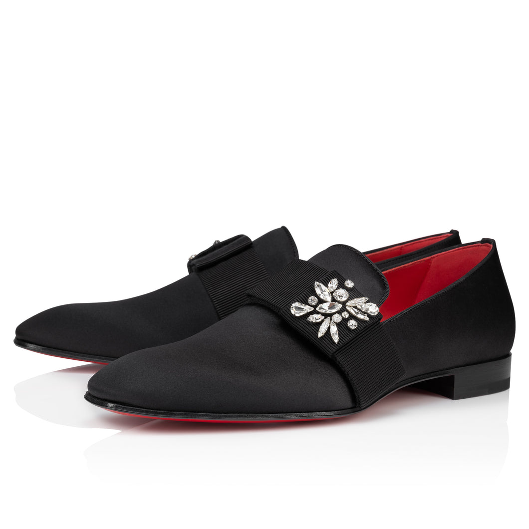 Christian Louboutin Dandelion Red Carpet Men Shoes | Color Black