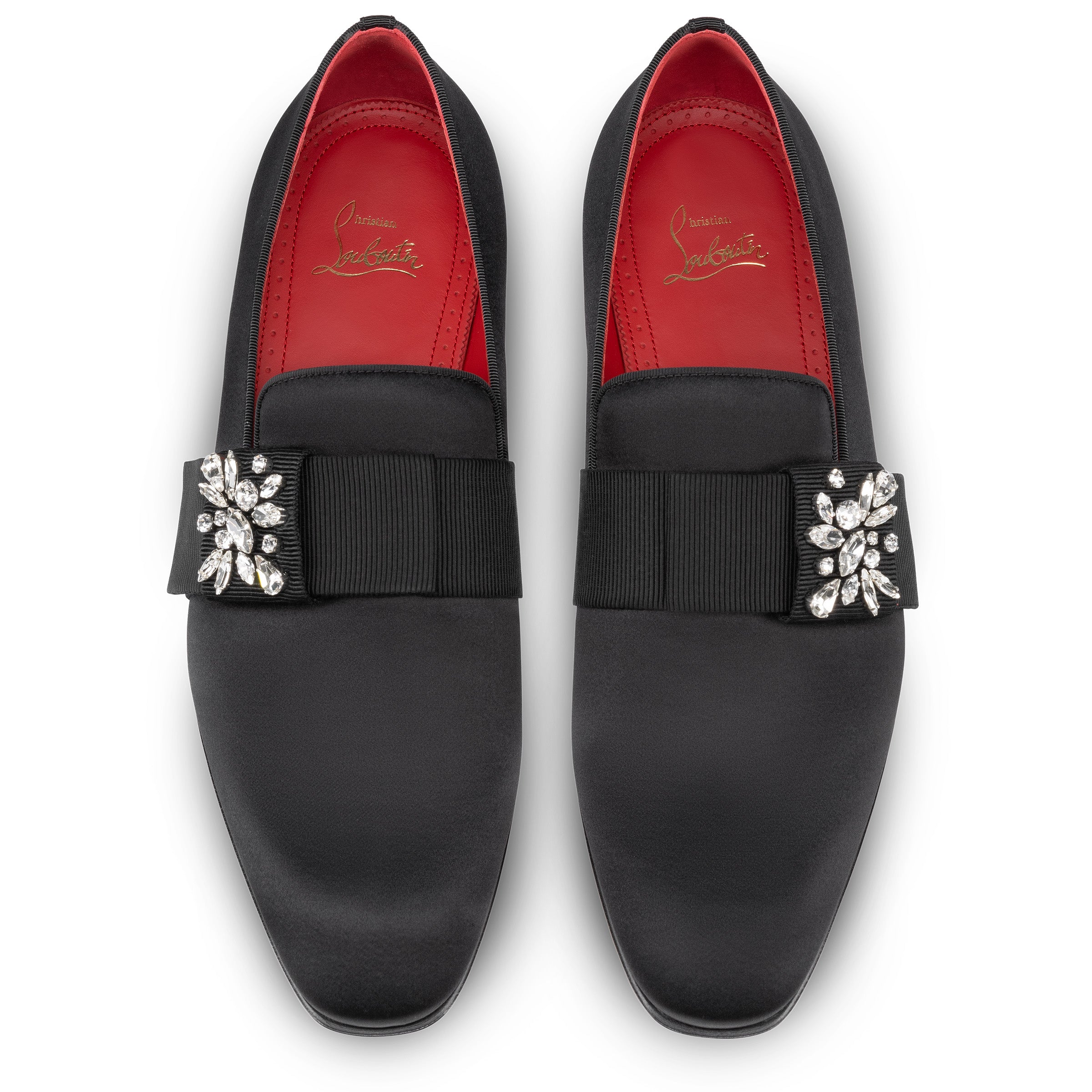 Christian Louboutin Dandelion Red Carpet Men Shoes | Color Black