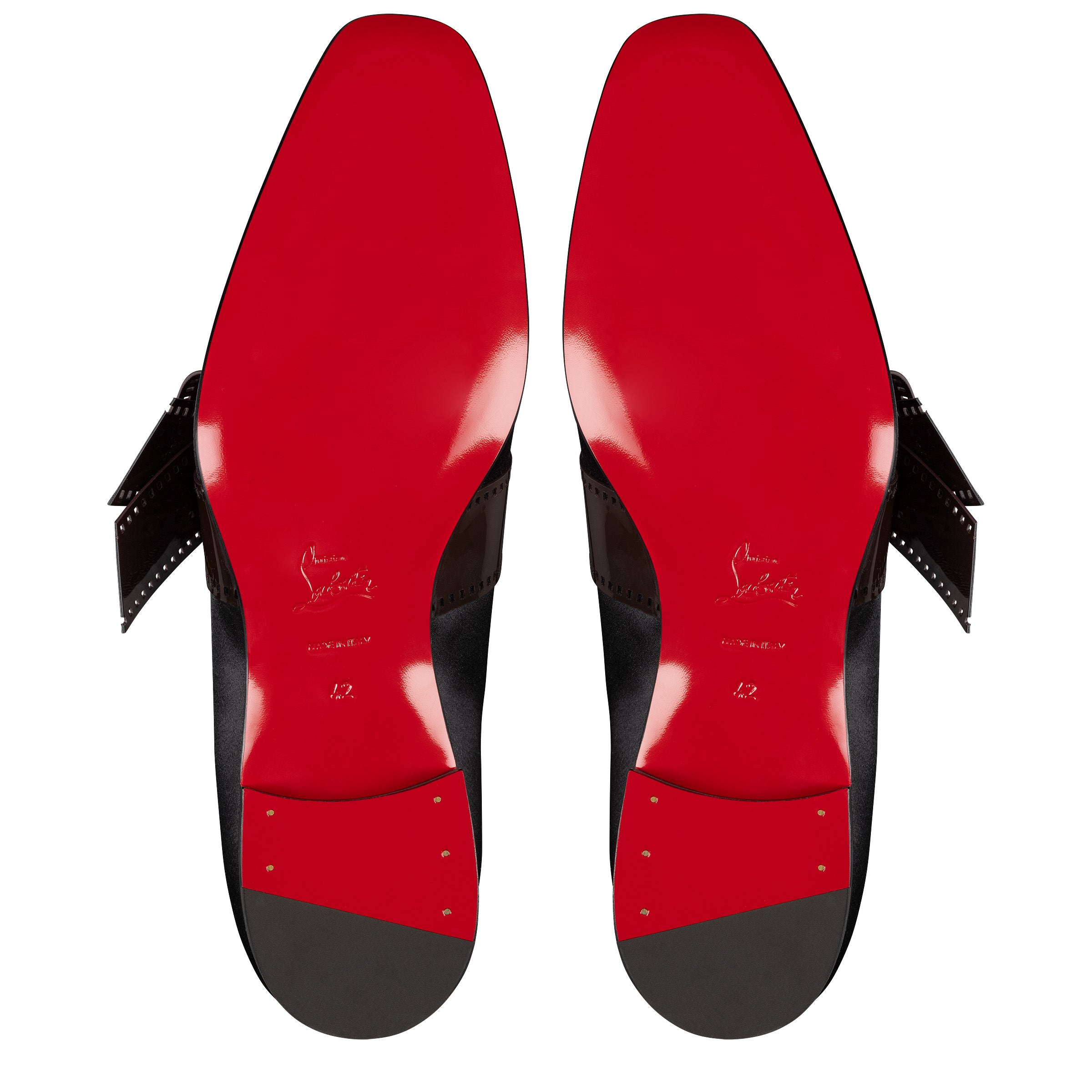 Christian Louboutin Dandelion Nomine Red Carpet Men Shoes | Color Black