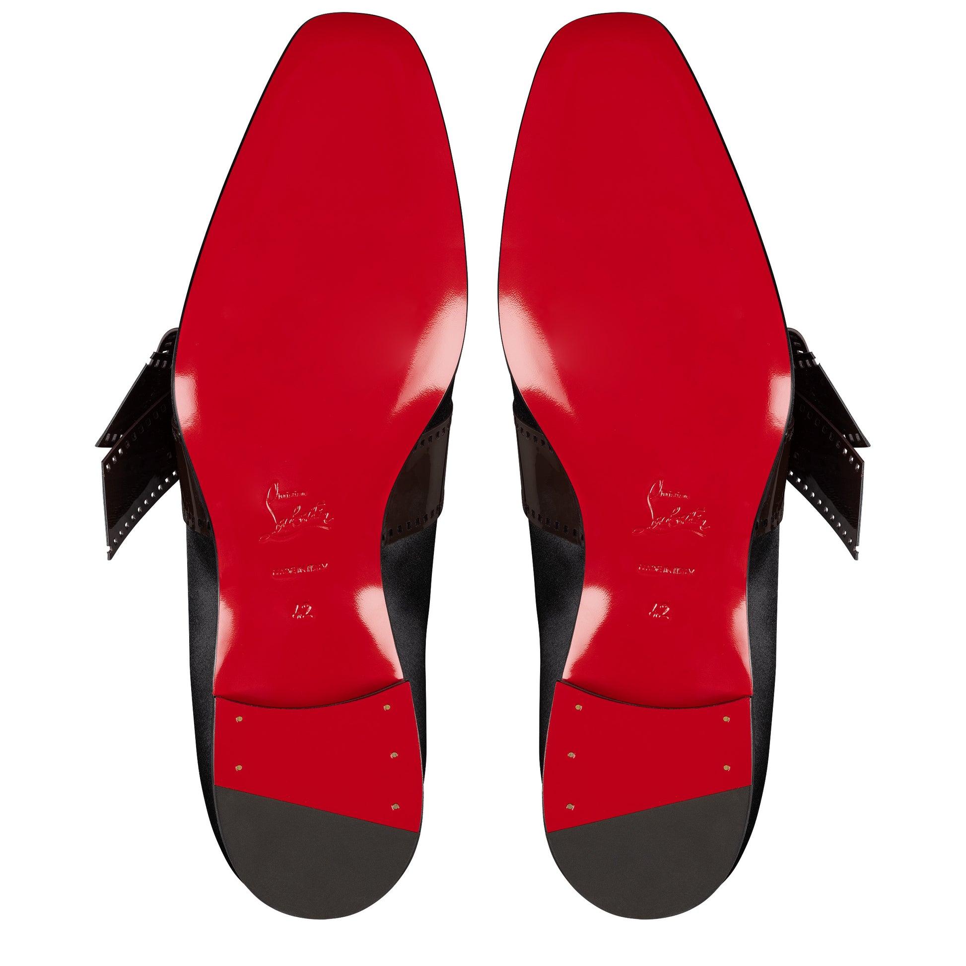 Christian Louboutin Dandelion Nomine Red Carpet Men Shoes | Color Black