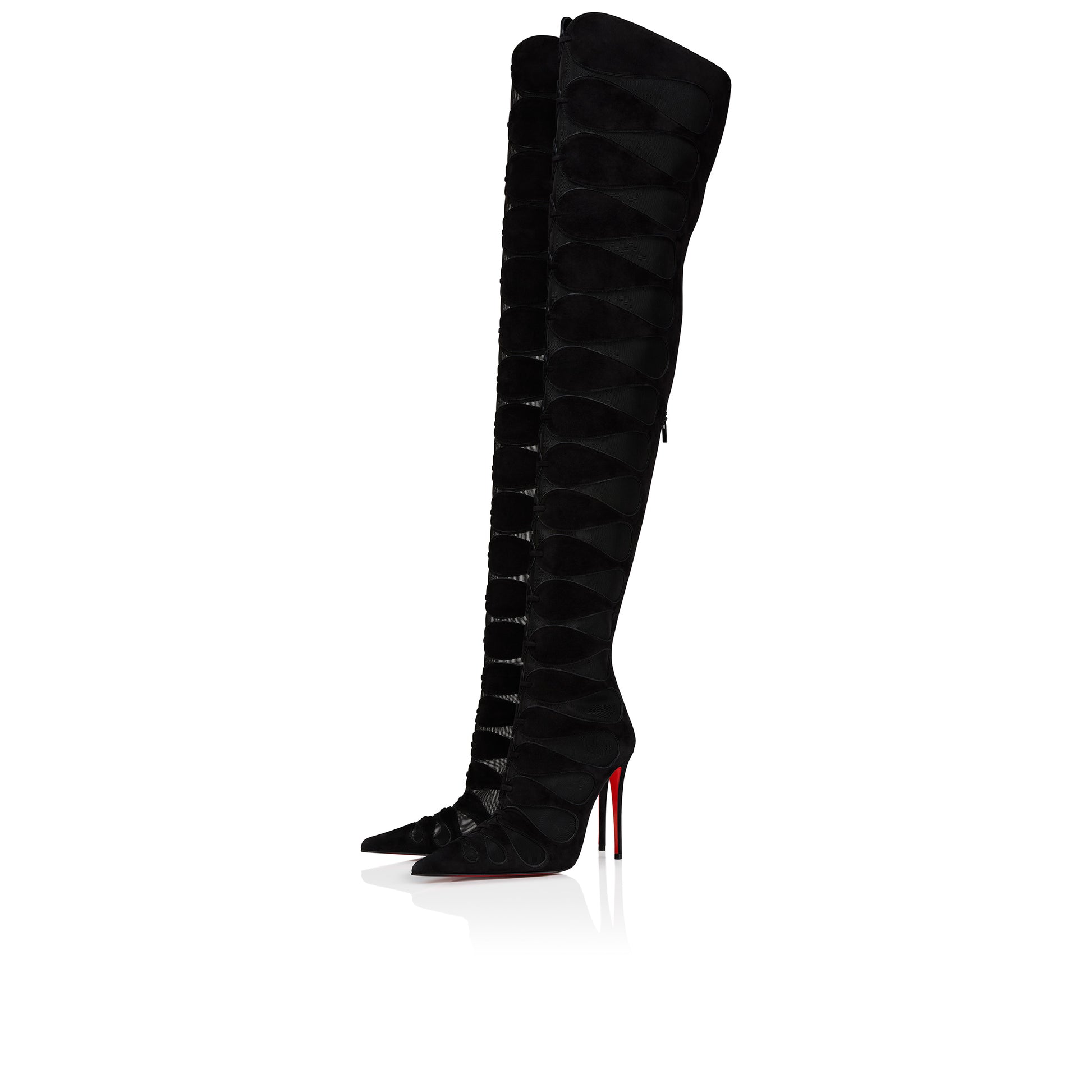 Christian Louboutin Circus Max Botta Alta Women Shoes | Color Black