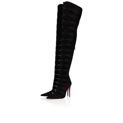 Christian Louboutin Circus Max Botta Alta Women Shoes | Color Black