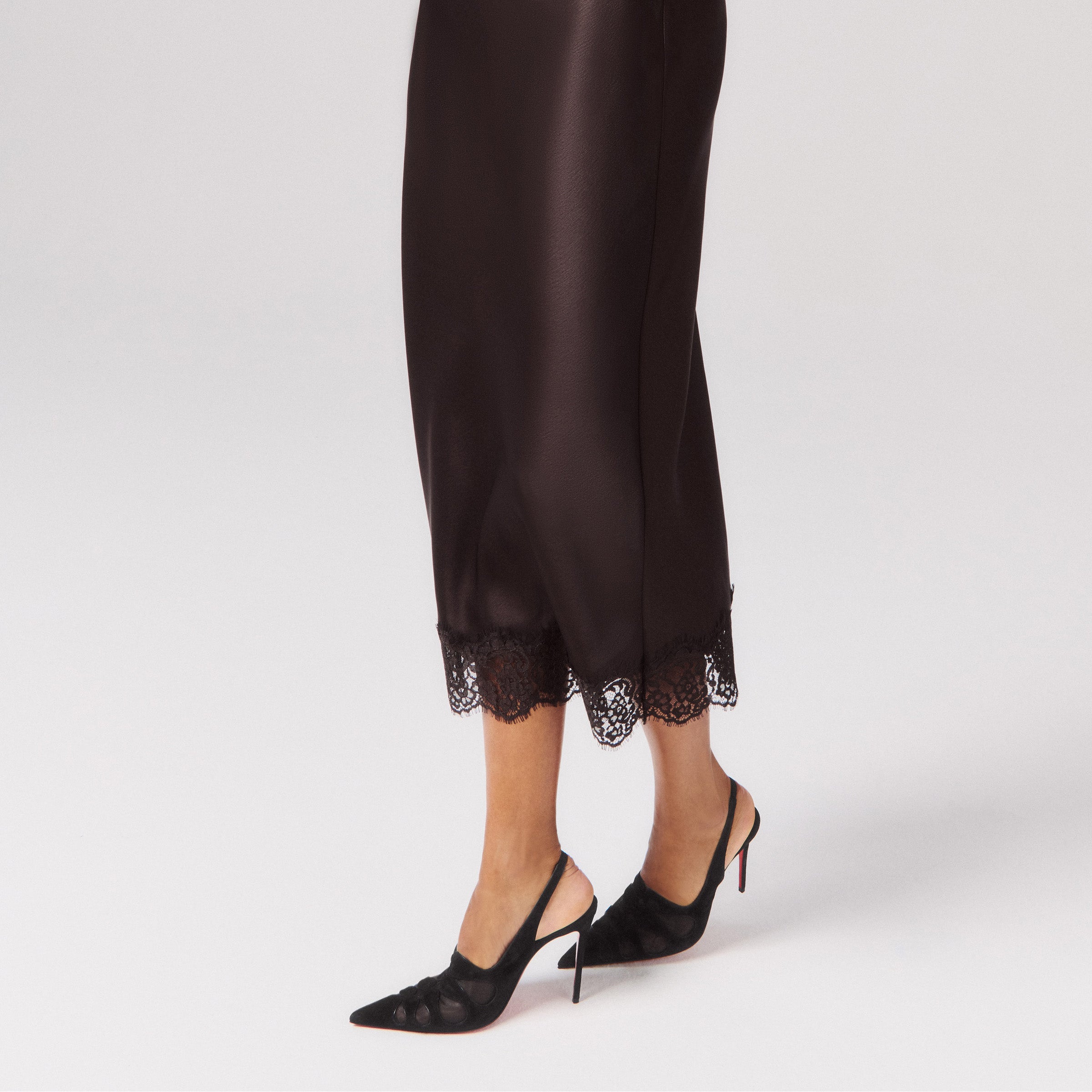 Christian Louboutin Circus Max Sling Women Shoes | Color Black