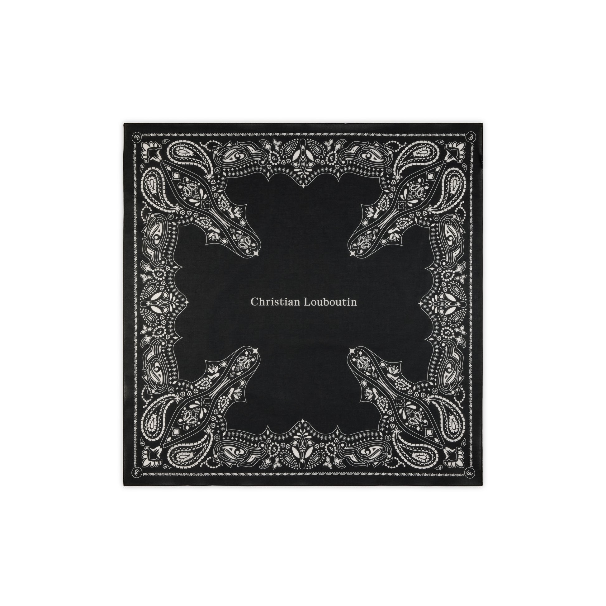 Christian Louboutin Cl Bandana Men Accessories | Color Black