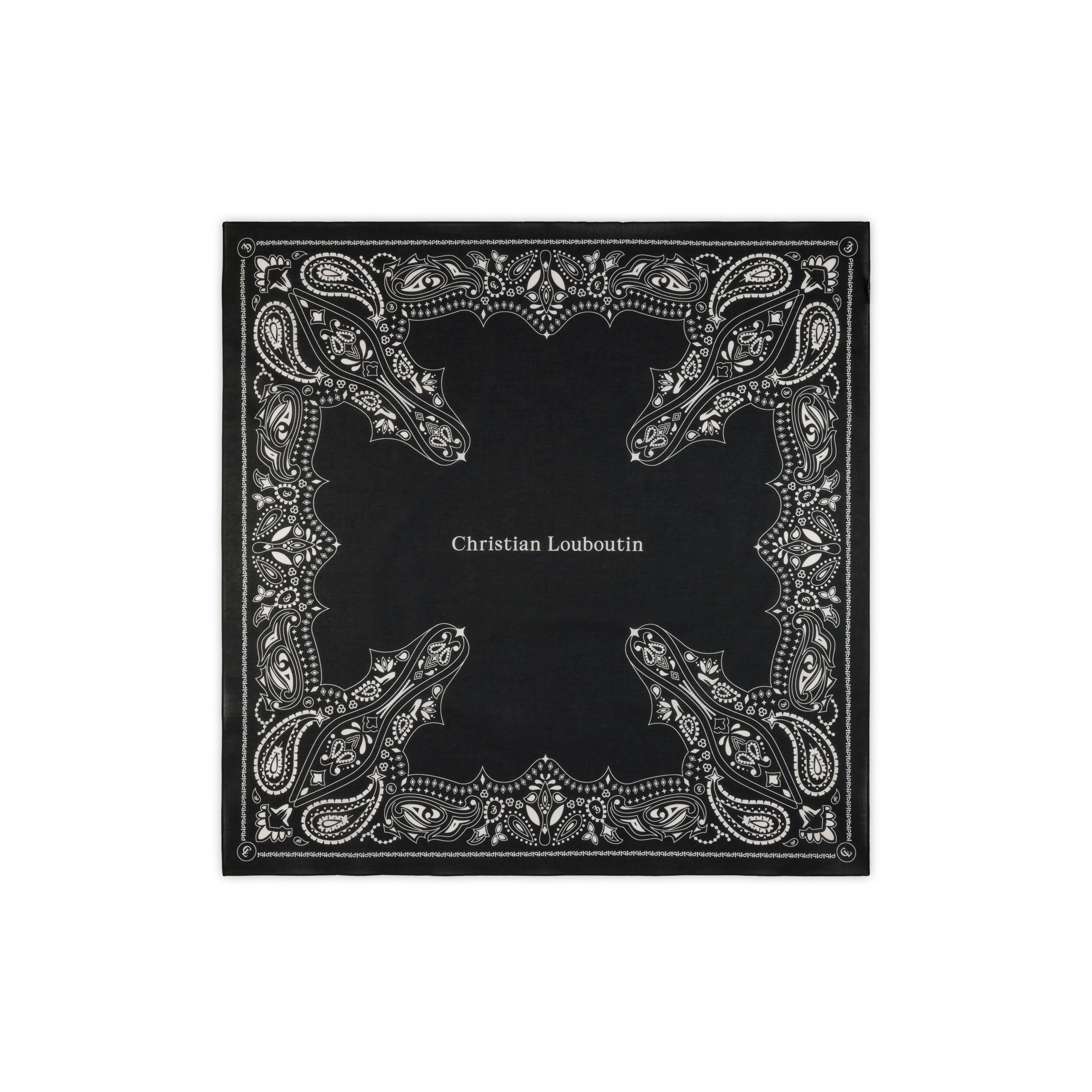 Christian Louboutin Cl Bandana Men Accessories | Color Black