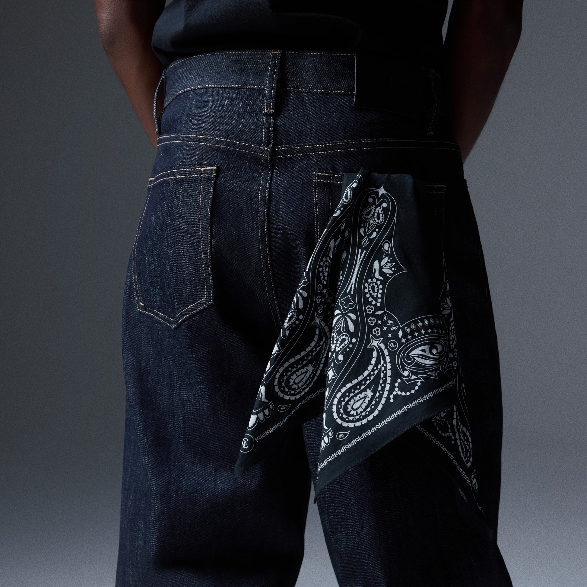 Christian Louboutin Cl Bandana Men Accessories | Color Black