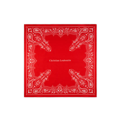 Christian Louboutin Cl Bandana Men Accessories | Color Red