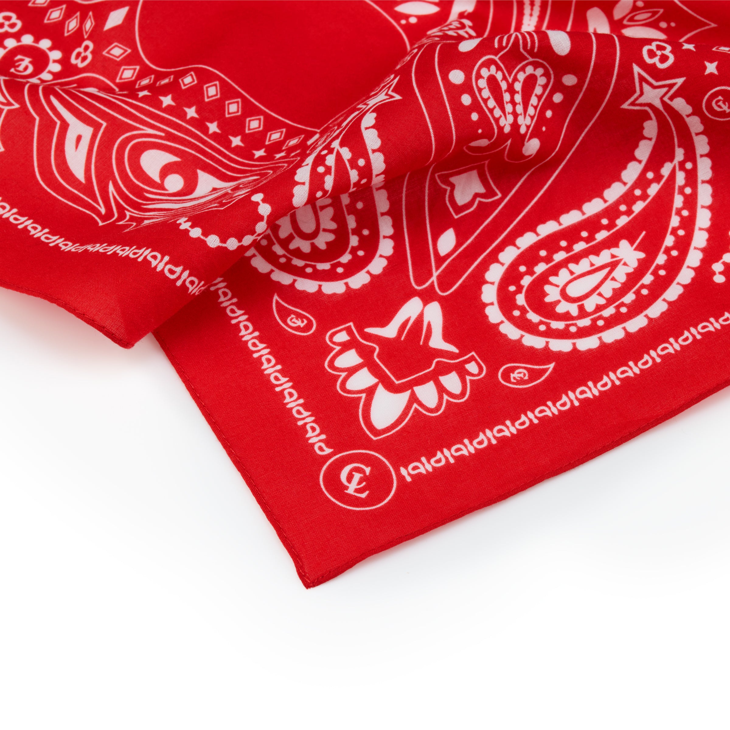 Christian Louboutin Cl Bandana Men Accessories | Color Red