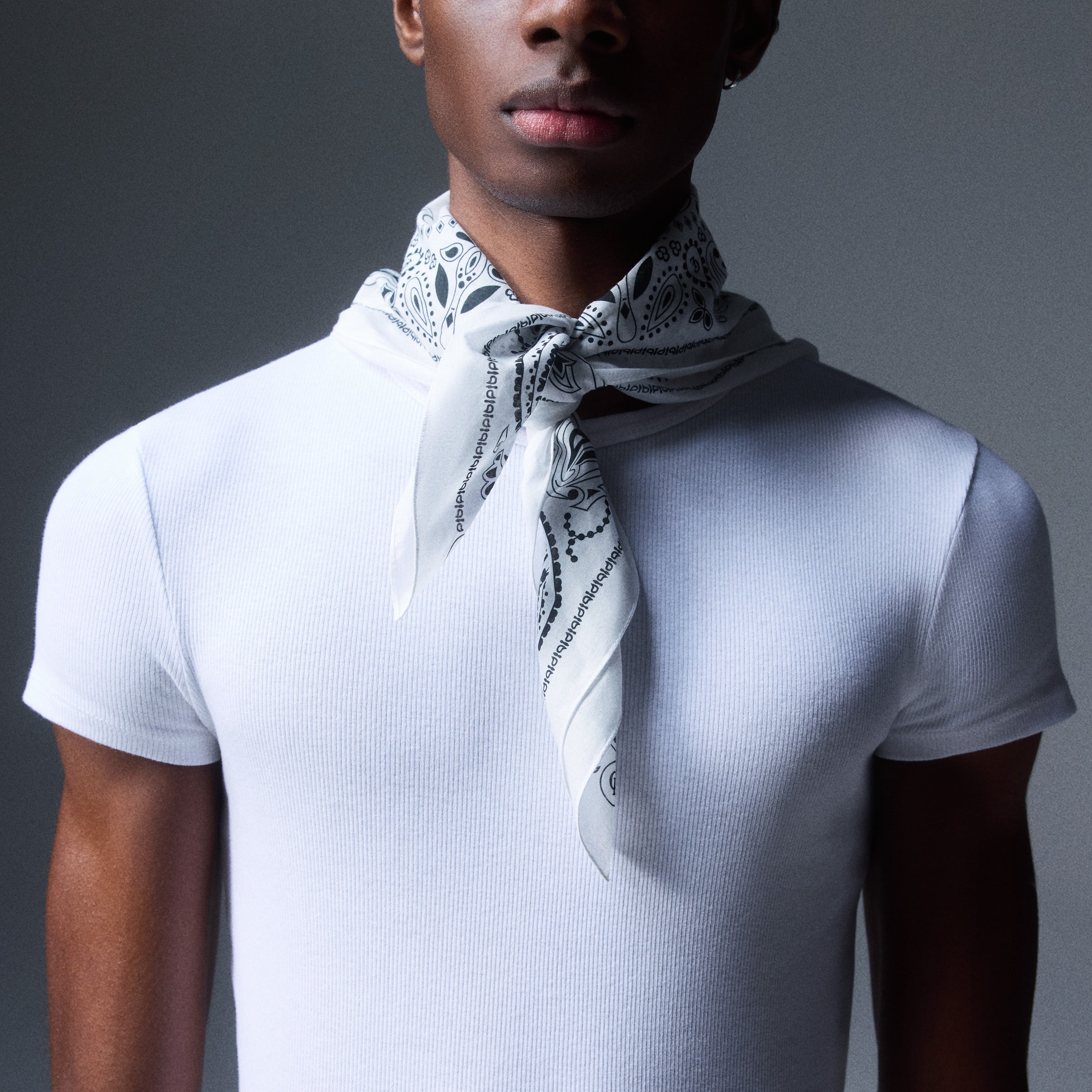 Christian Louboutin Cl Bandana Men Accessories | Color White