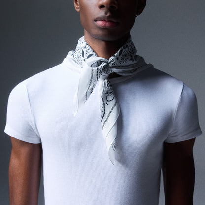 Christian Louboutin Cl Bandana Men Accessories | Color White
