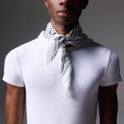 Christian Louboutin Cl Bandana Men Accessories | Color White
