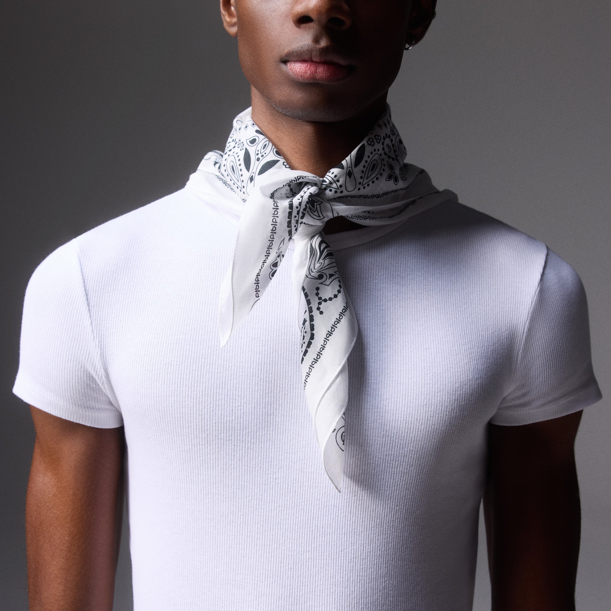 Christian Louboutin Cl Bandana Men Accessories | Color White