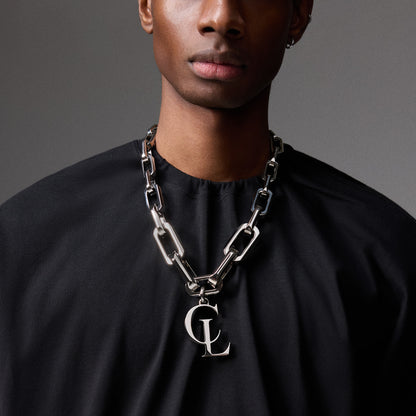 Christian Louboutin Cl Necklace Men Accessories | Color Silver