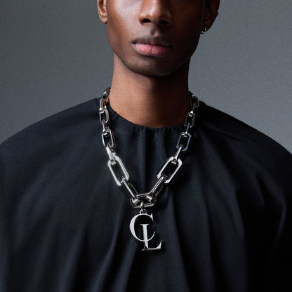 Christian Louboutin Cl Necklace Men Accessories | Color Silver