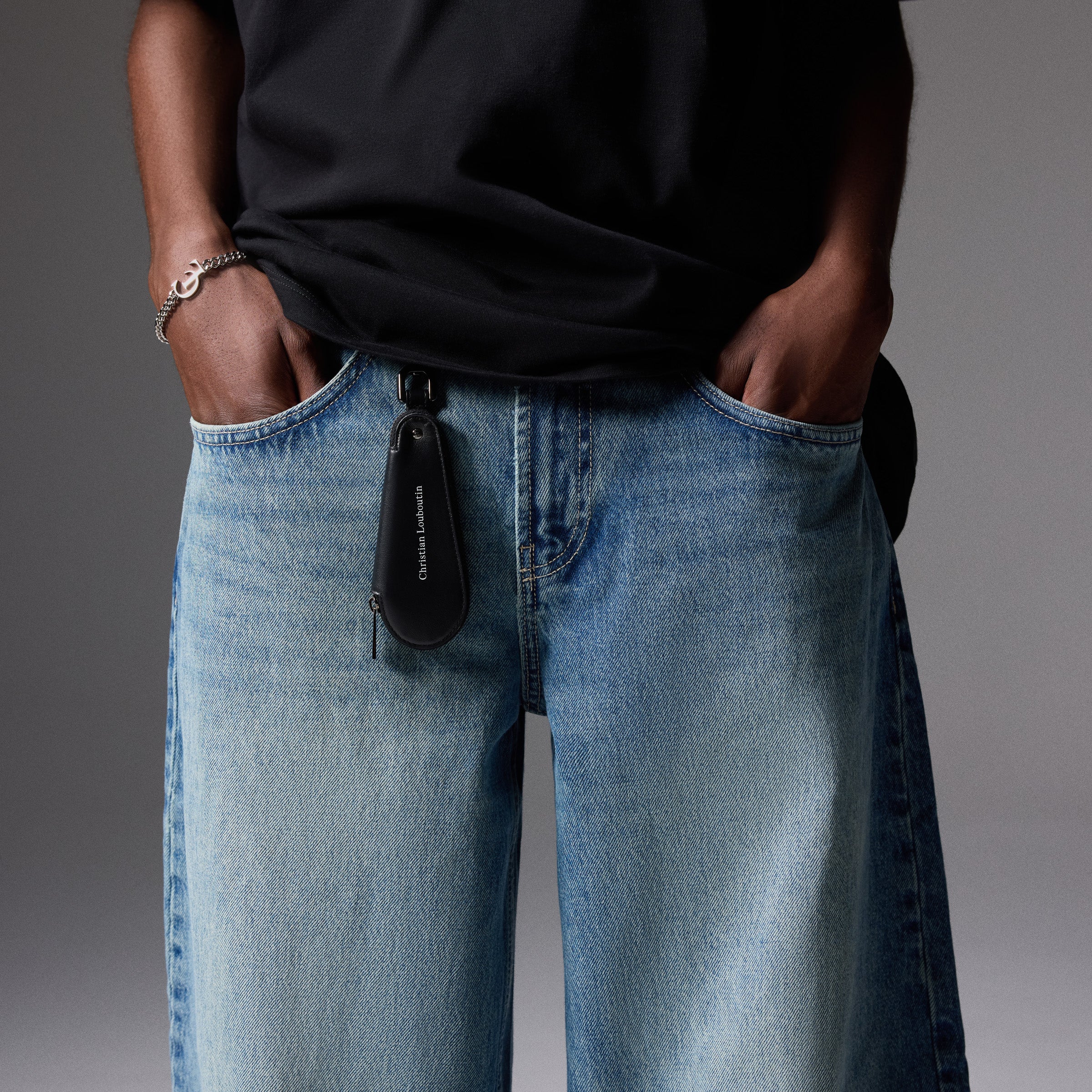 Christian Louboutin Cl Shoehorn Men Accessories | Color Black