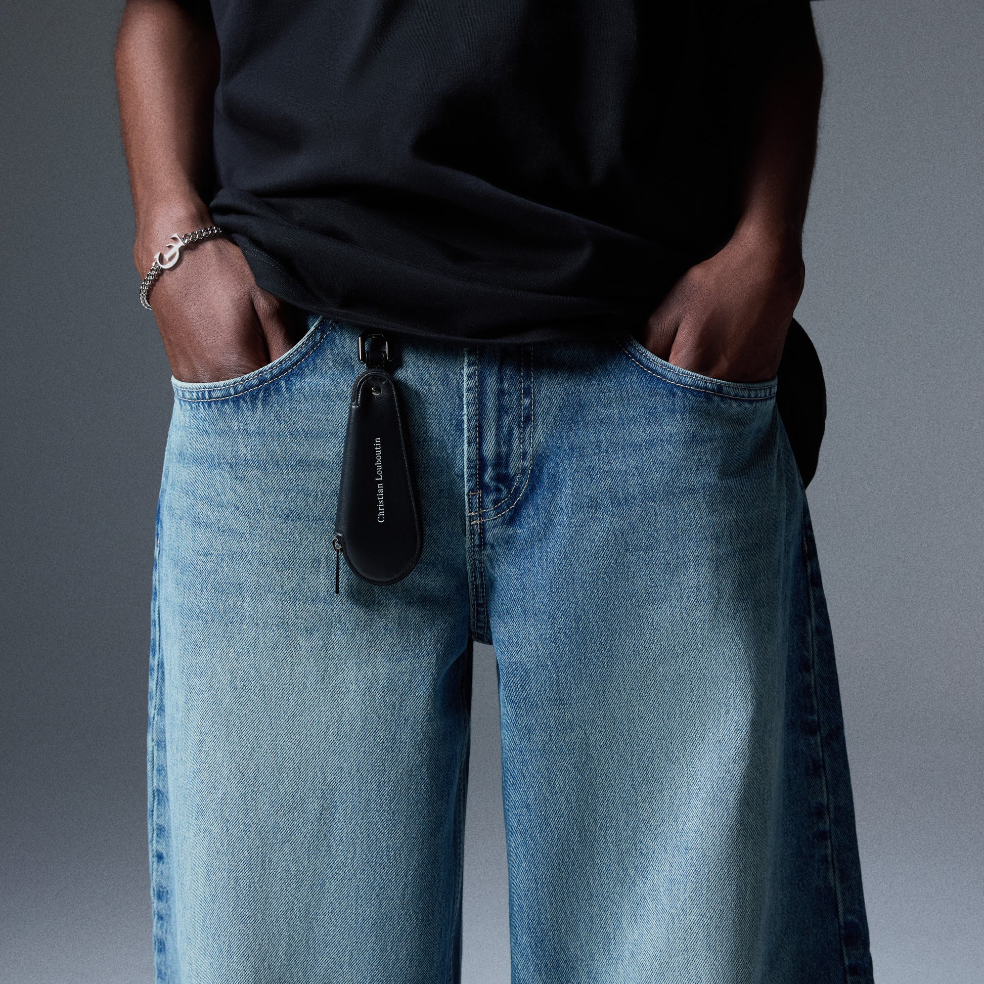 Christian Louboutin Cl Shoehorn Men Accessories | Color Black