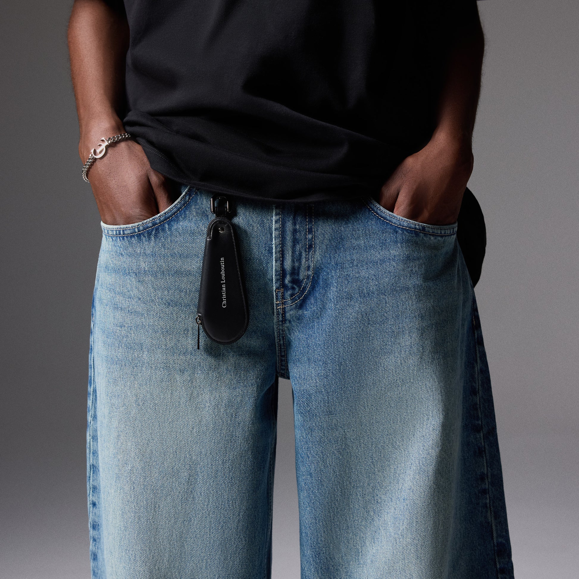 Christian Louboutin Cl Shoehorn Men Accessories | Color Black