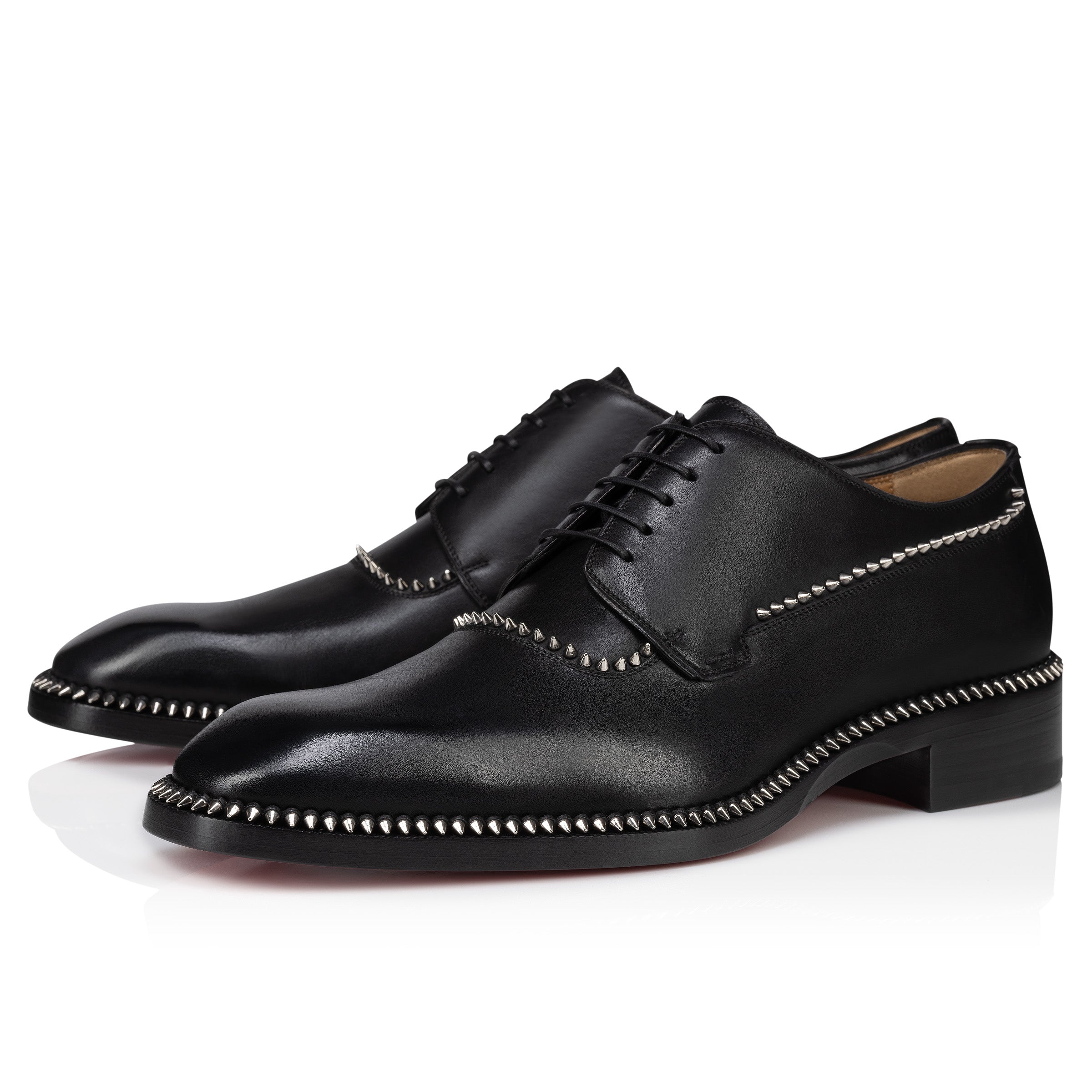 Christian Louboutin Cocoriclou Men Shoes | Color Black