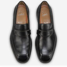 Load image into Gallery viewer, Christian Louboutin Cocoriclou Moc Men Shoes | Color Black
