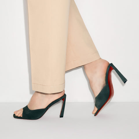 Christian Louboutin Condora Mule Women Shoes | Color Green