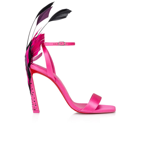 Christian Louboutin Condora Queen Plume Women Shoes | Color Pink