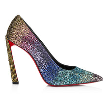 Load image into Gallery viewer, Christian Louboutin Condora Strass Rainbow Women Shoes | Color Black
