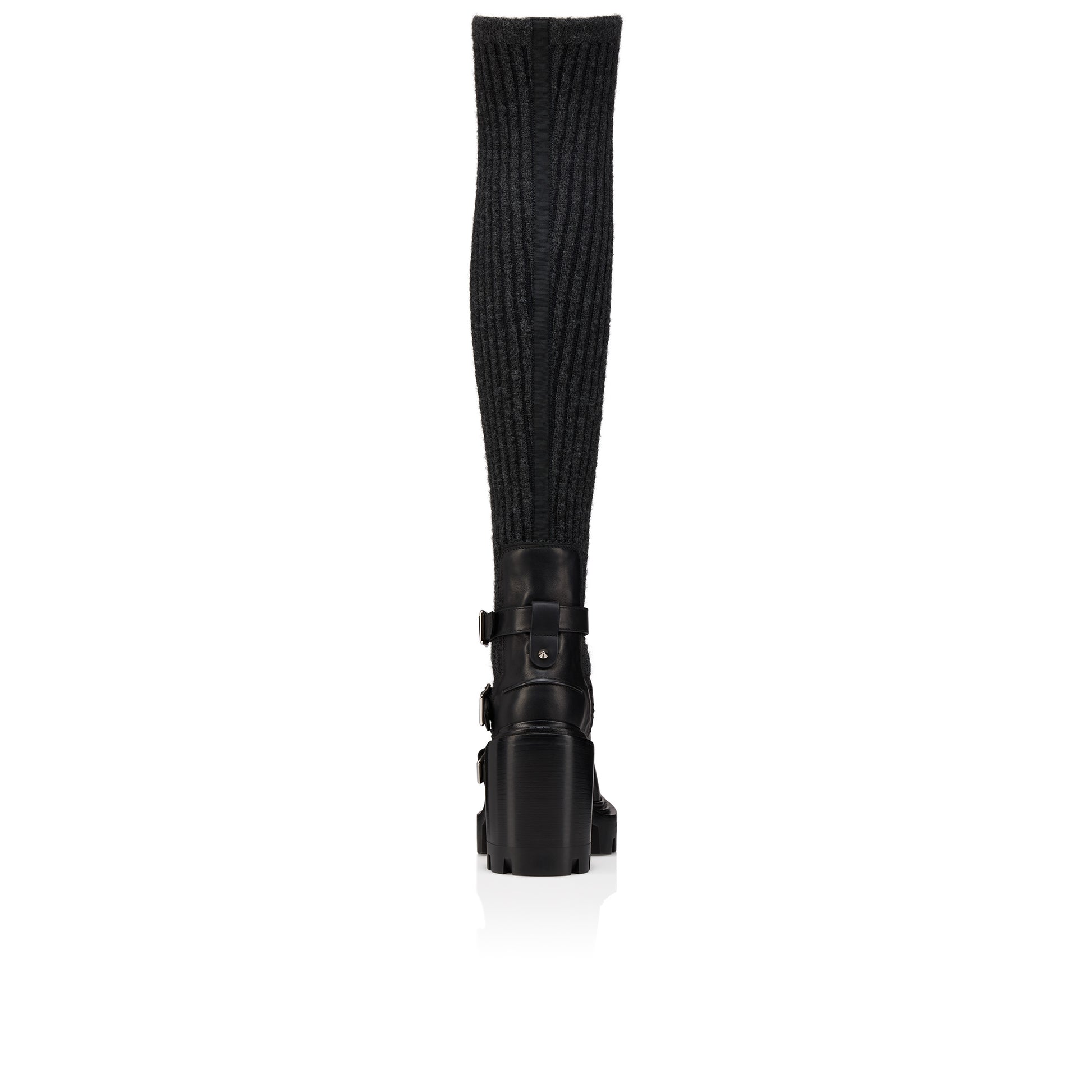 Christian Louboutin Cortinetta Alta College Women Shoes | Color Black