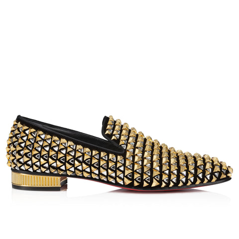 Christian Louboutin Croconaki Men Shoes | Color Black