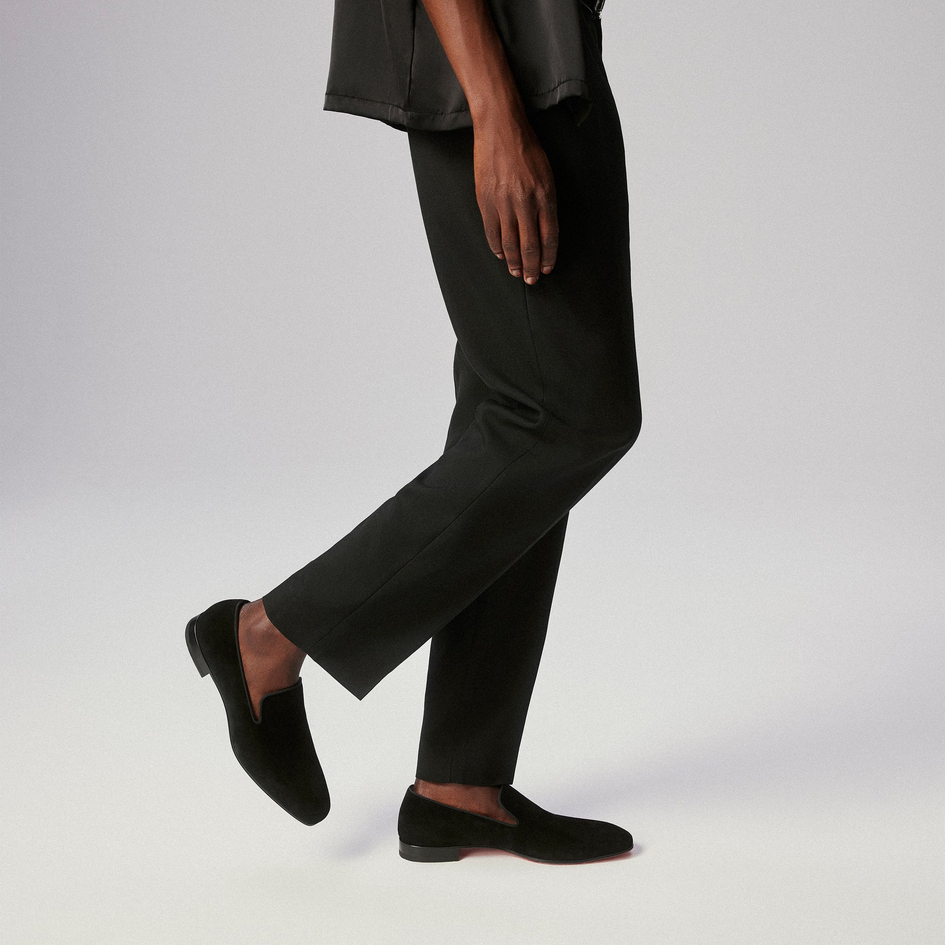 Christian Louboutin Dandelion Men Shoes | Color Black