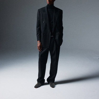 Christian Louboutin Dandelion Perles Men Shoes | Color Black