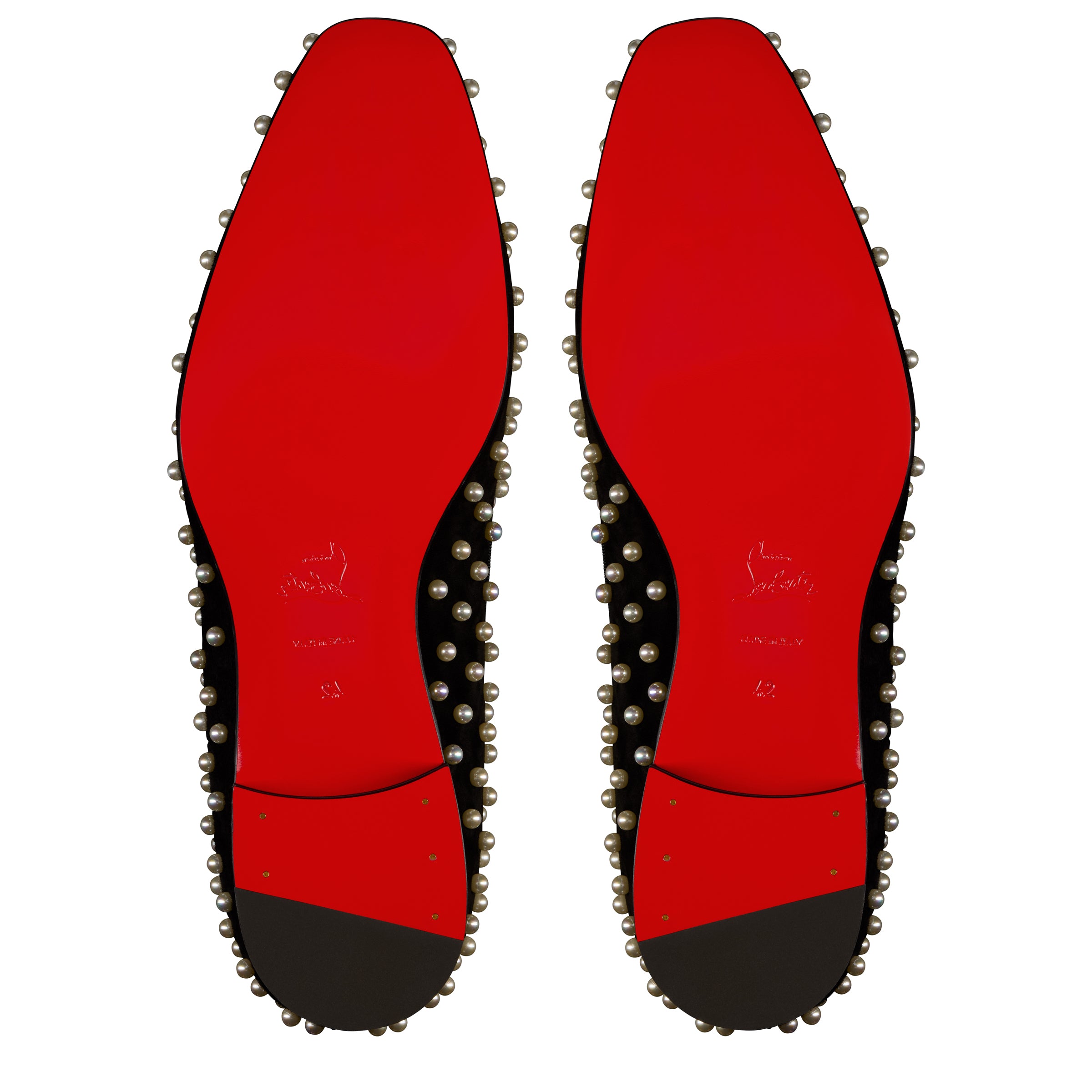 Christian Louboutin Dandelion Perles Men Shoes | Color Black