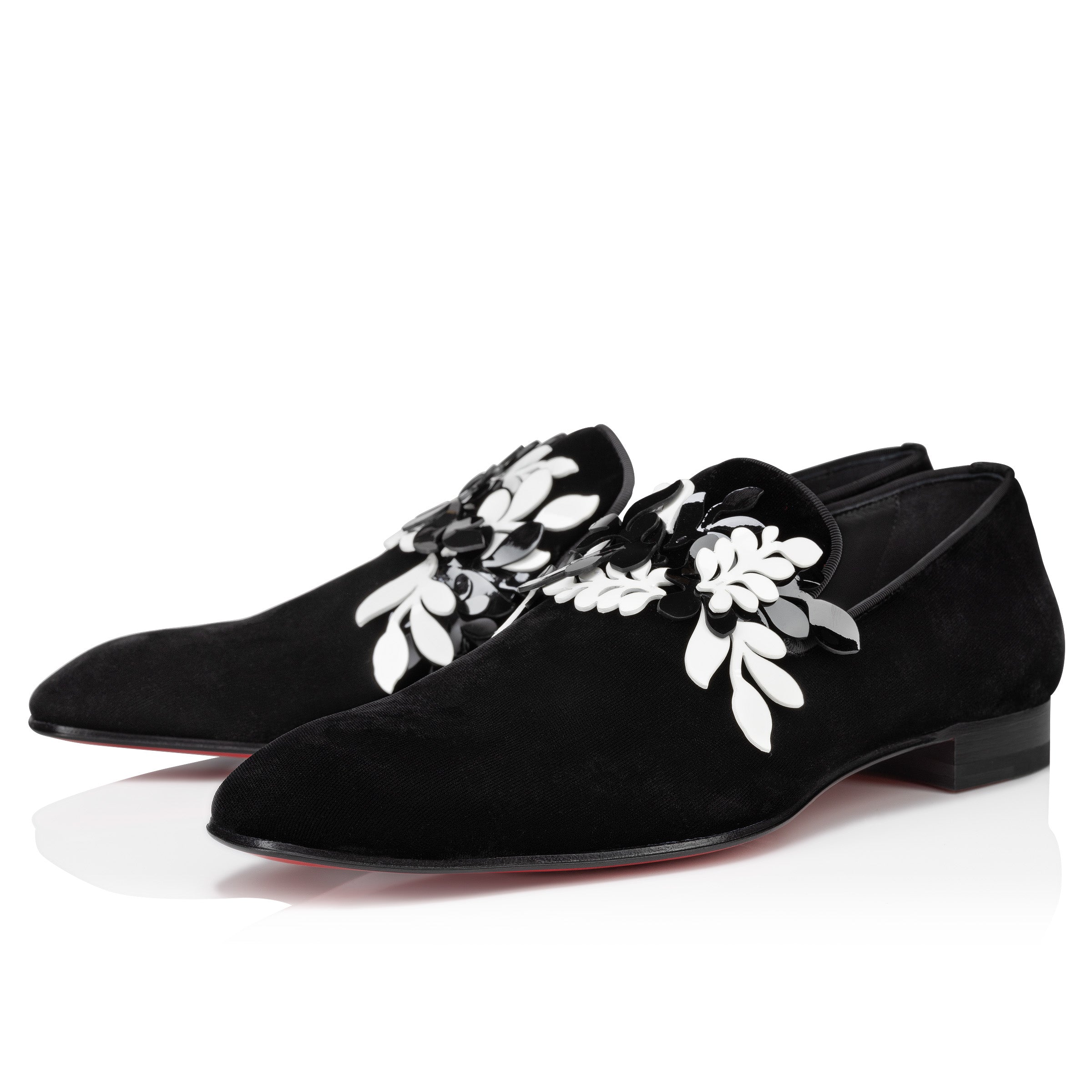 Christian Louboutin Dandelion Petunia Men Shoes | Color Black