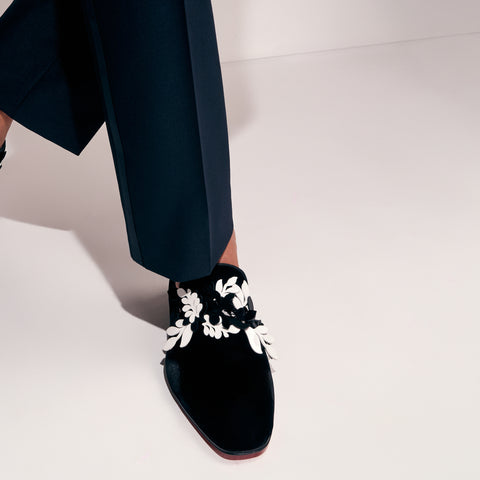 Christian Louboutin Dandelion Petunia Men Shoes | Color Black