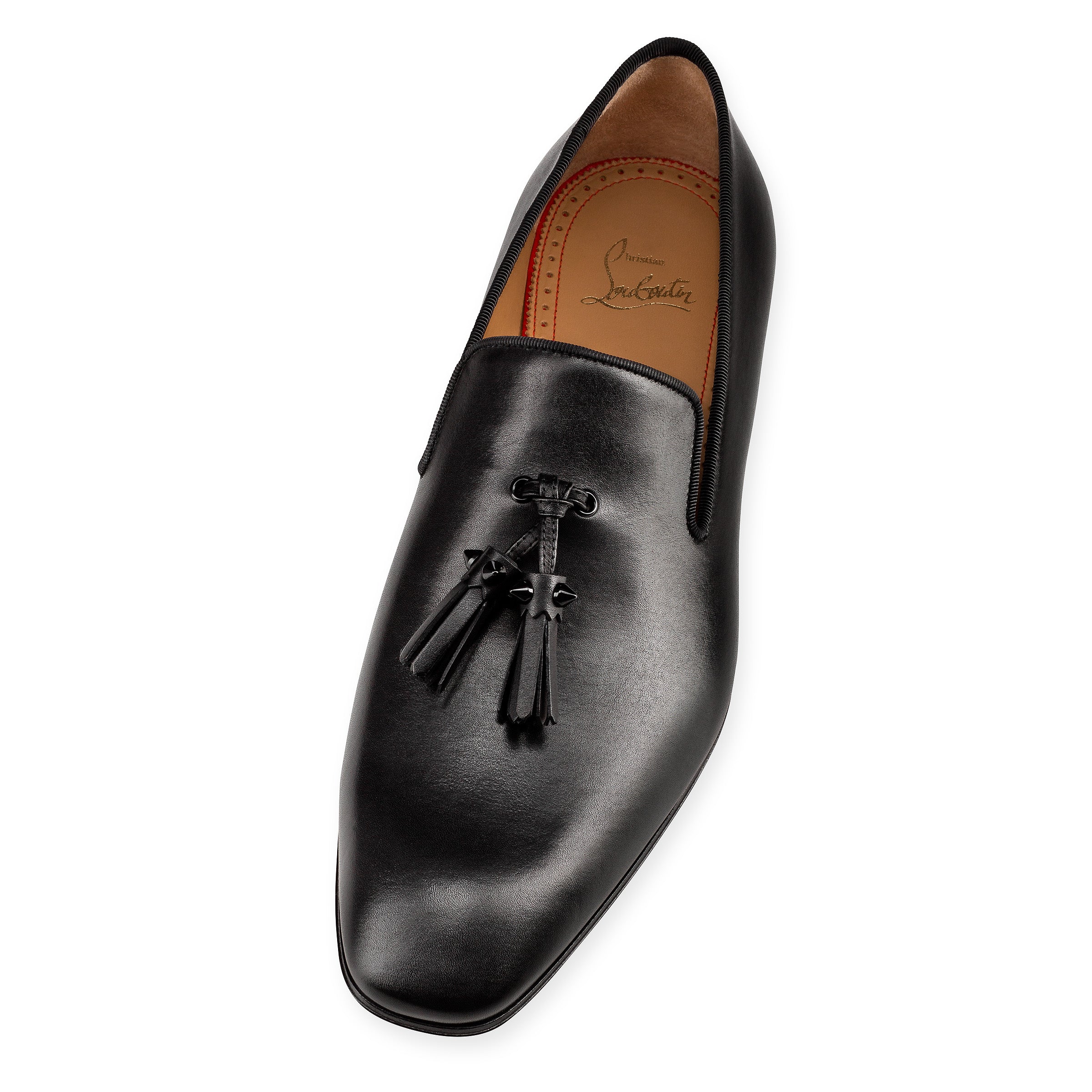 Christian Louboutin Dandelion Tassel Men Shoes | Color Black