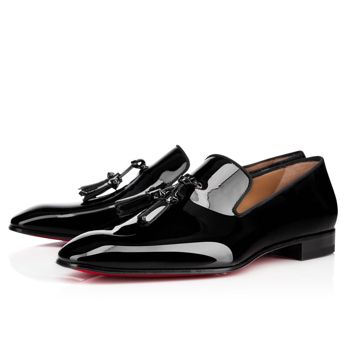 Christian Louboutin Dandelion Tassel Men Shoes | Color Black