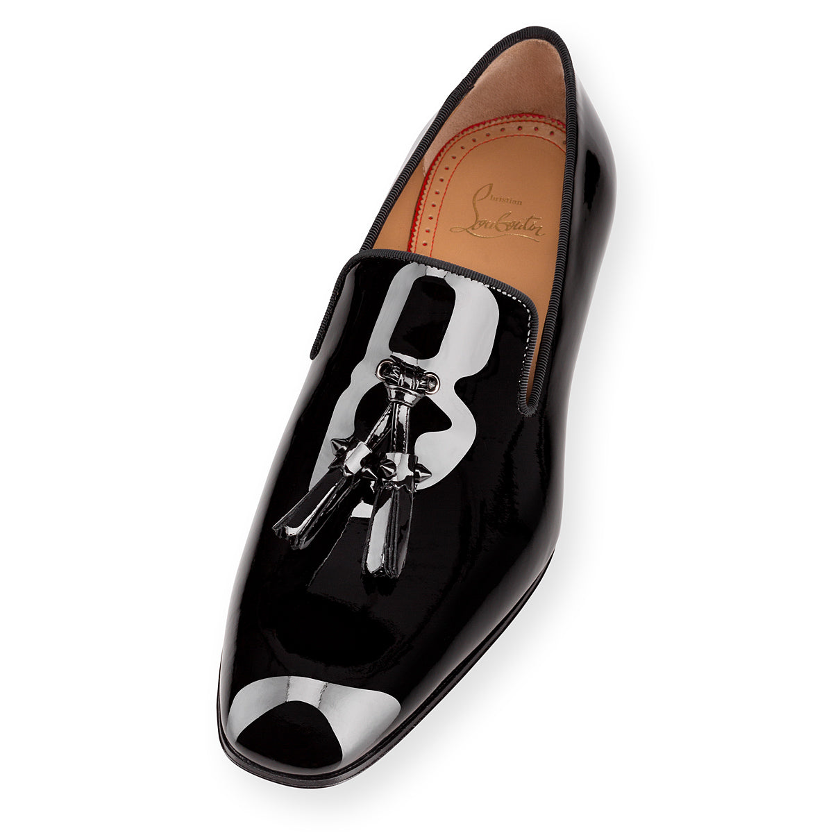 Christian Louboutin Dandelion Tassel Men Shoes | Color Black