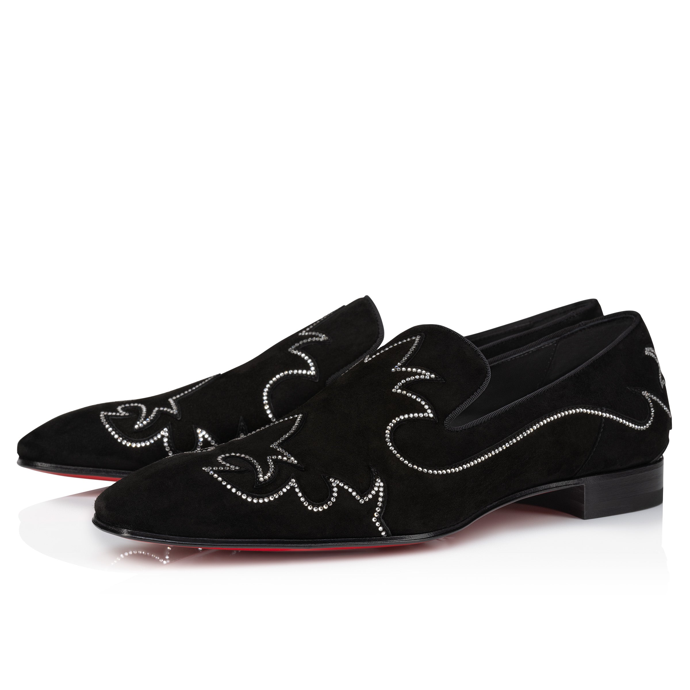 Christian Louboutin Dandysiago Men Shoes | Color Black