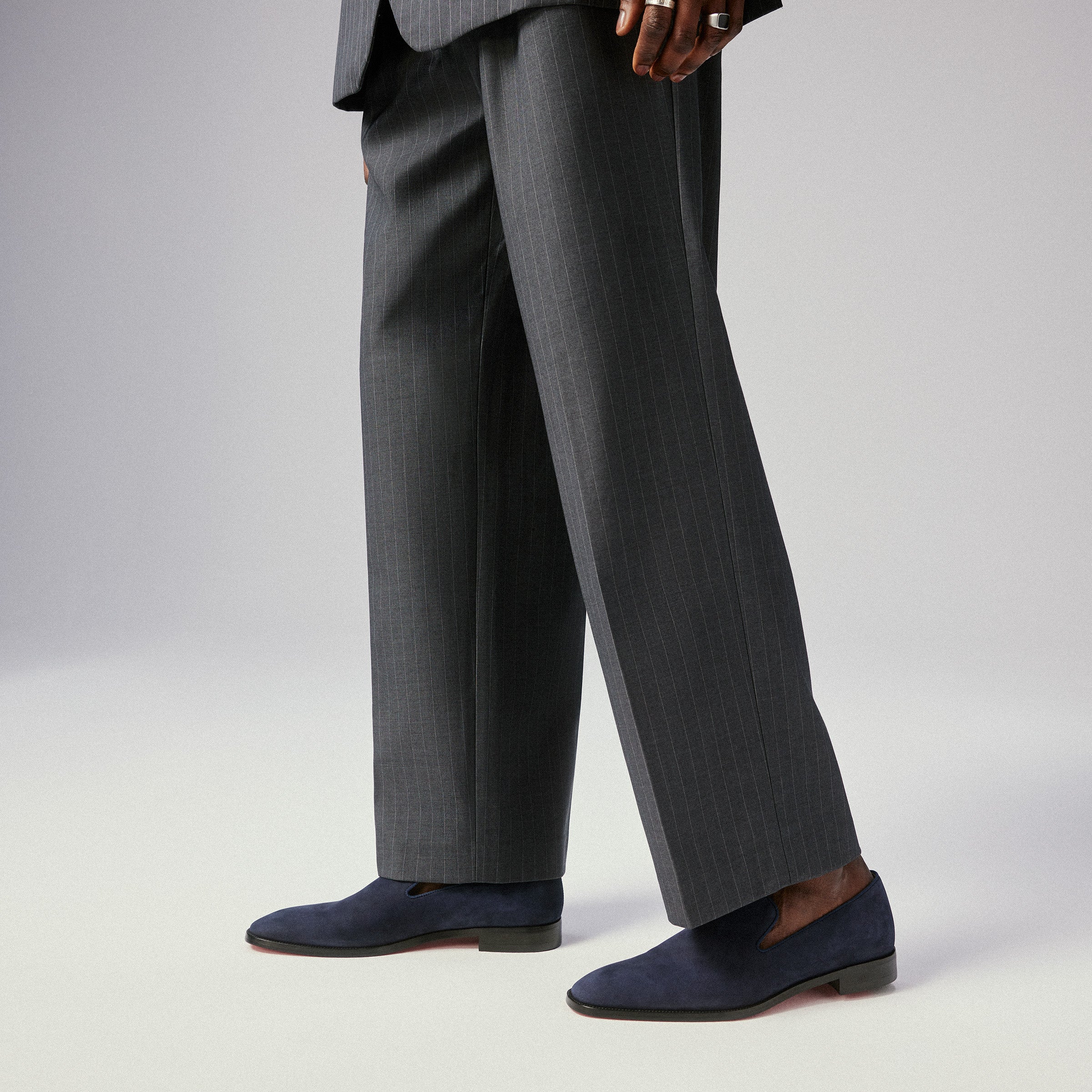 Christian Louboutin Danny Flex Men Shoes | Color Navy