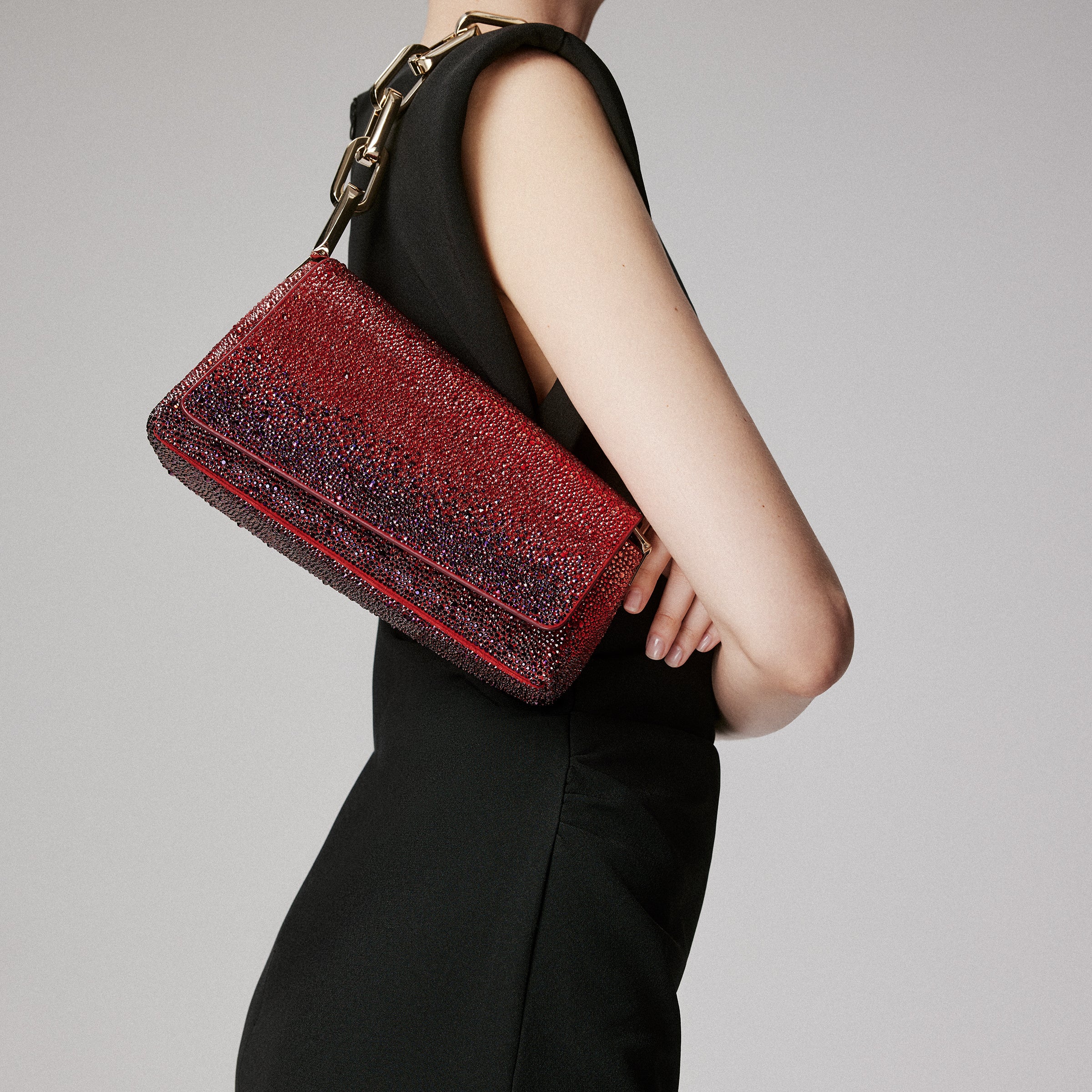 Christian Louboutin Degraclutch Women Bags | Color Red