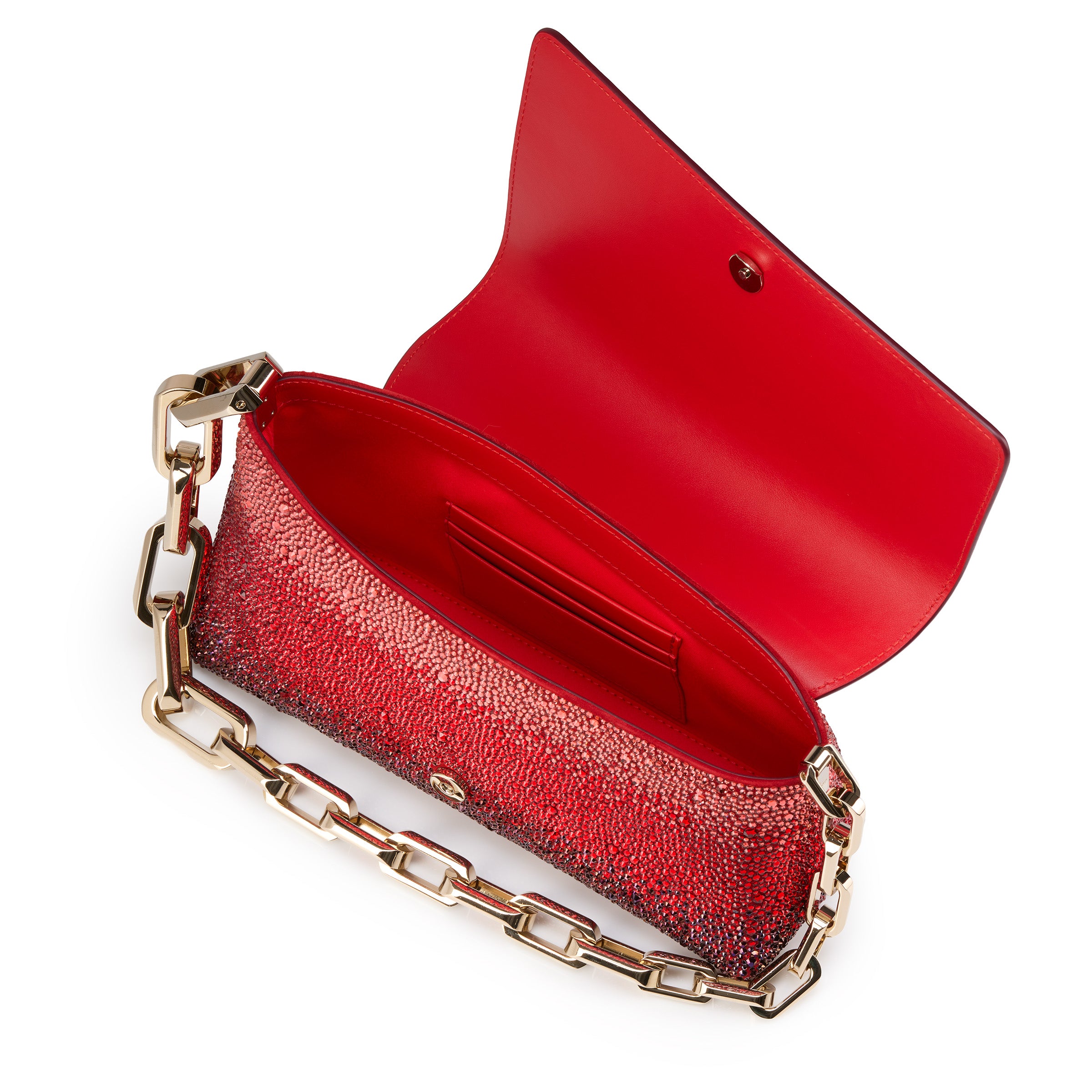 Christian Louboutin Degraclutch Women Bags | Color Red