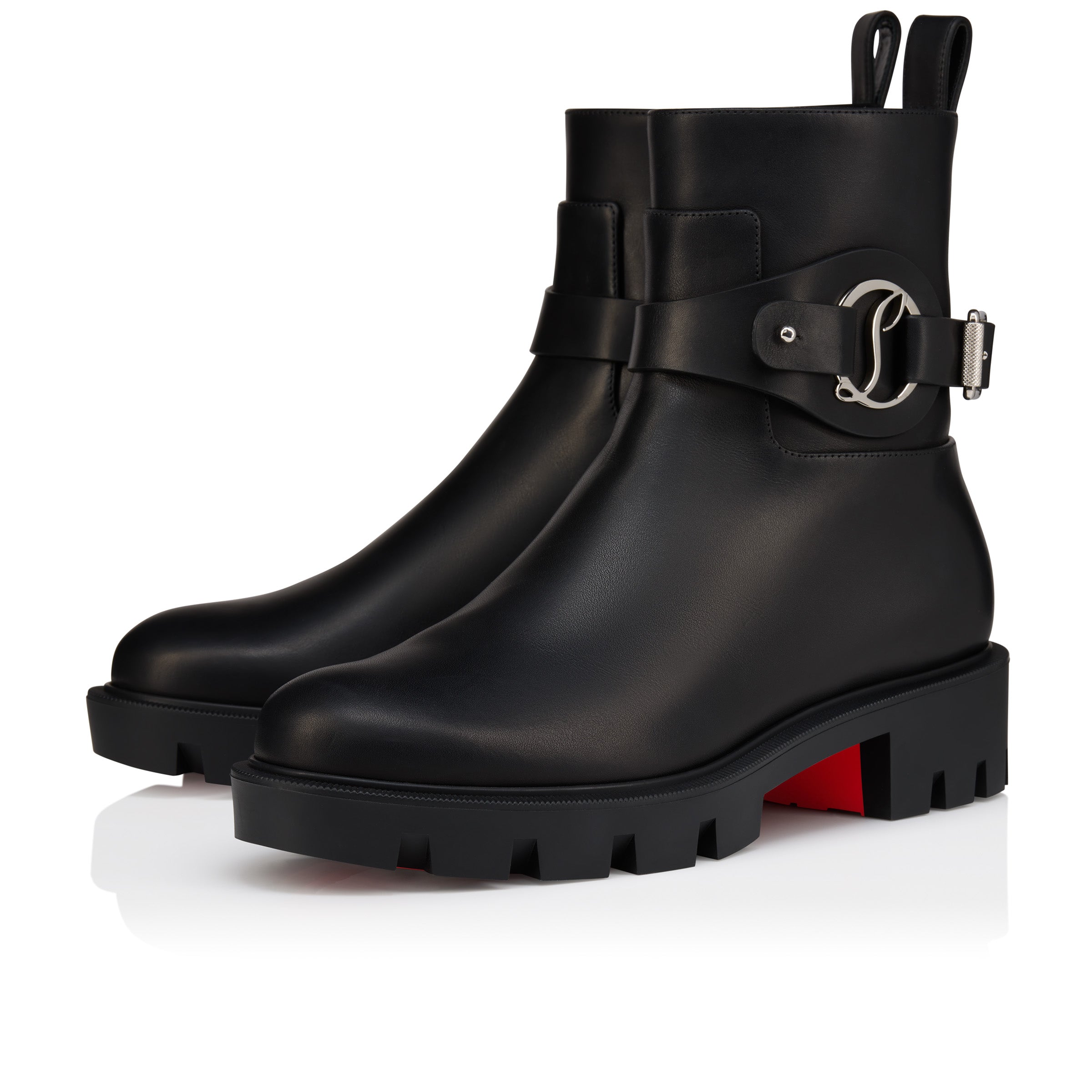 Christian Louboutin Dianouchette Lug Women Shoes | Color Black