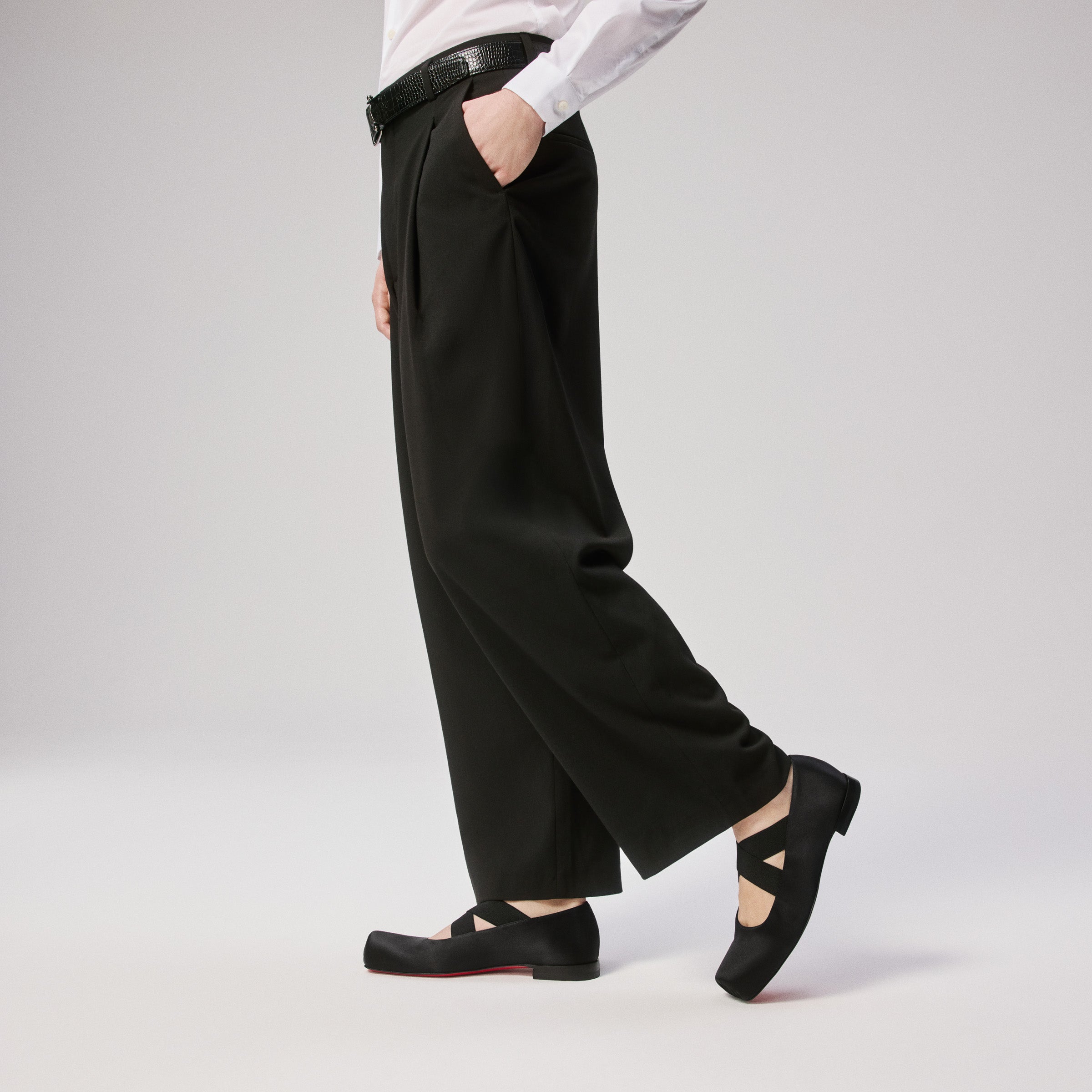 Christian Louboutin Diopic Men Shoes | Color Black