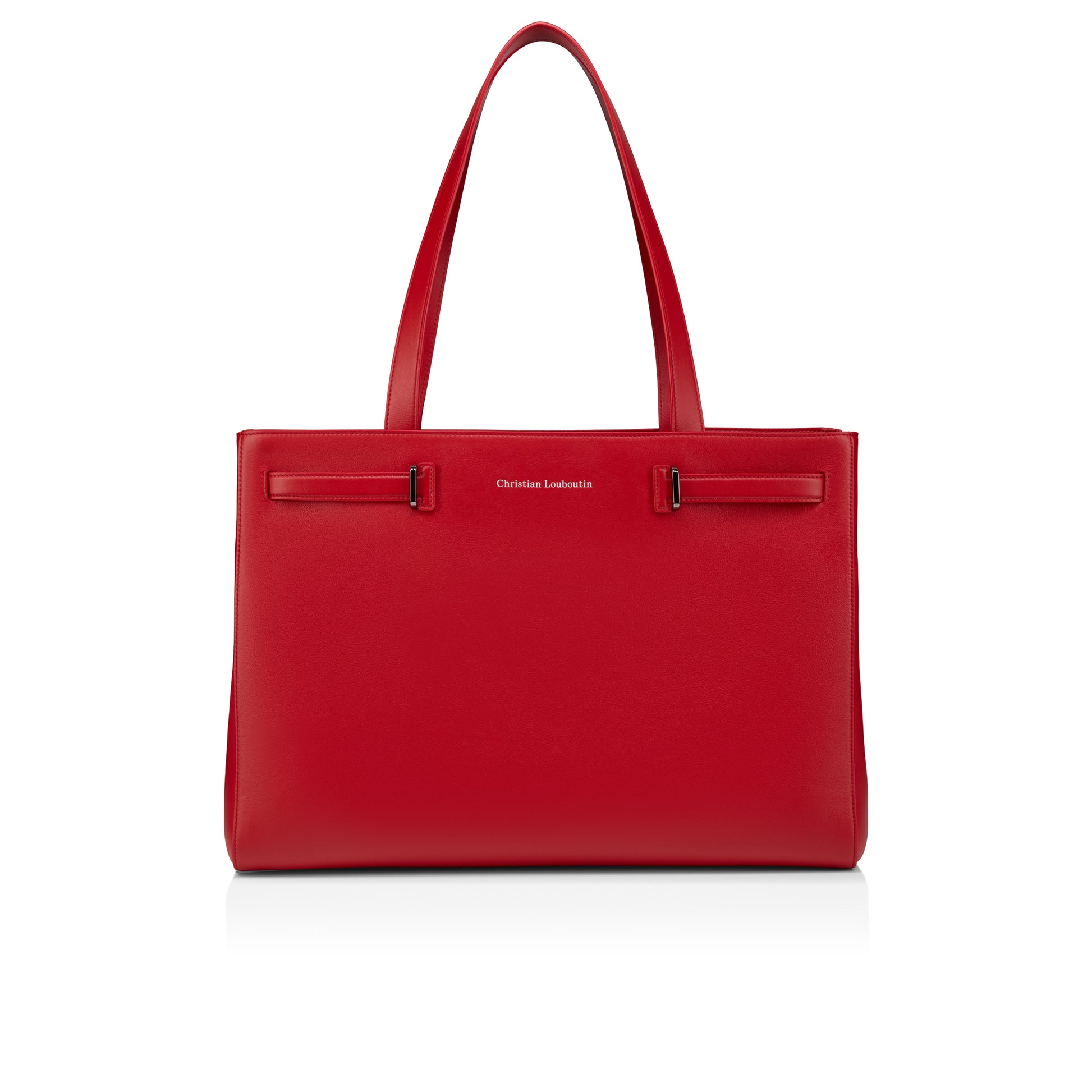 Christian Louboutin Djanis Tote E/W Men Bags | Color Red