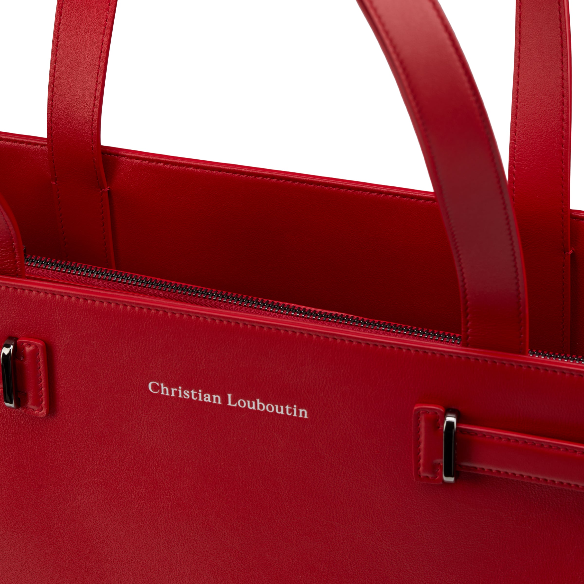 Christian Louboutin Djanis Tote E/W Men Bags | Color Red