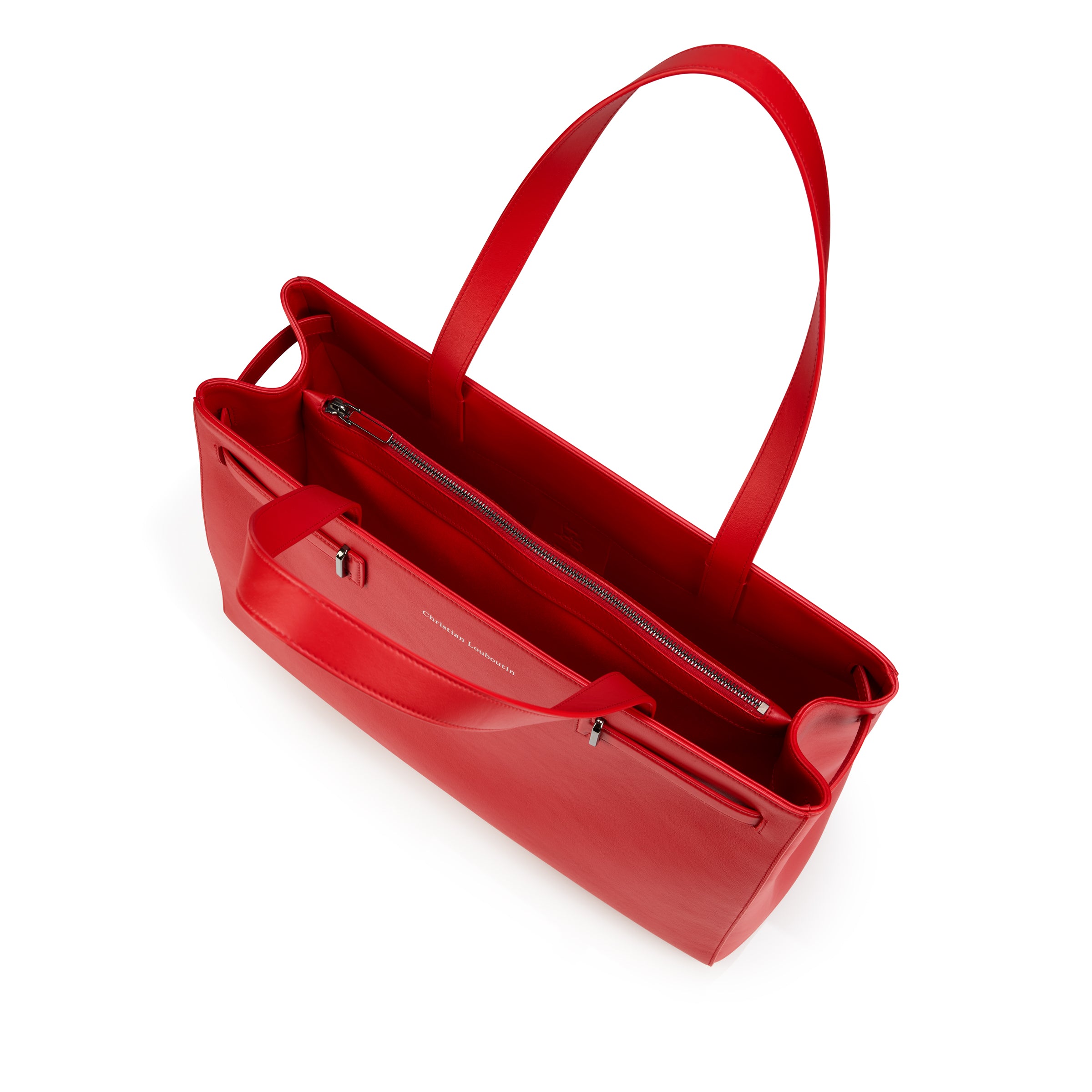 Christian Louboutin Djanis Tote E/W Men Bags | Color Red