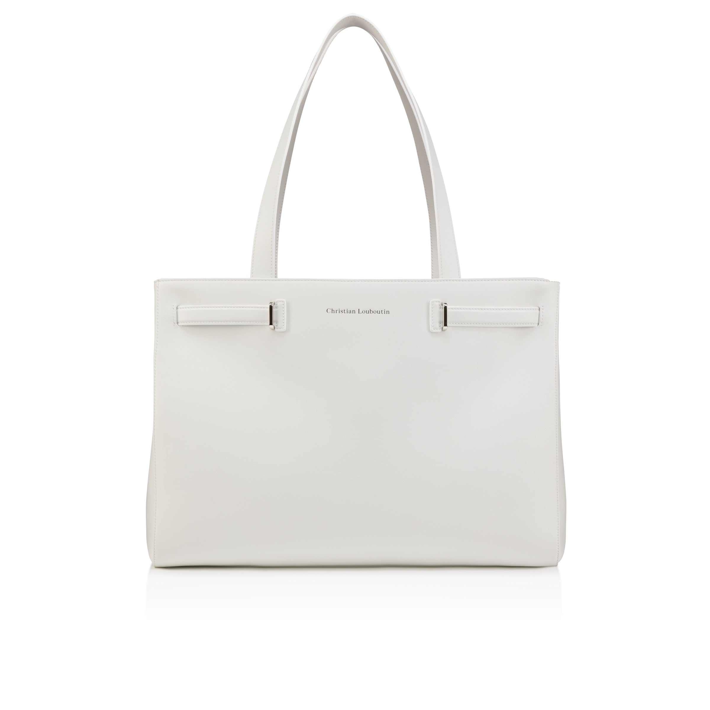 Christian Louboutin Djanis Tote E/W Men Bags | Color White